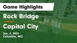 Rock Bridge  vs Capital City   Game Highlights - Jan. 3, 2024