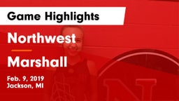 Northwest  vs Marshall  Game Highlights - Feb. 9, 2019
