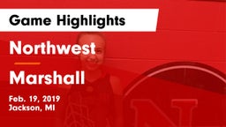 Northwest  vs Marshall  Game Highlights - Feb. 19, 2019