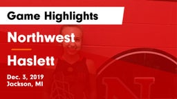Northwest  vs Haslett  Game Highlights - Dec. 3, 2019