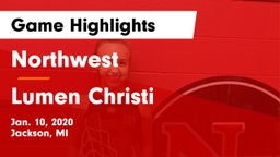Northwest  vs Lumen Christi Game Highlights - Jan. 10, 2020