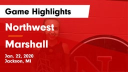 Northwest  vs Marshall  Game Highlights - Jan. 22, 2020