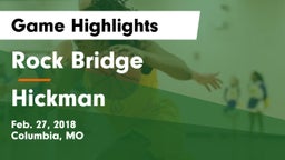 Rock Bridge  vs Hickman Game Highlights - Feb. 27, 2018