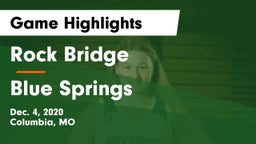 Rock Bridge  vs Blue Springs  Game Highlights - Dec. 4, 2020