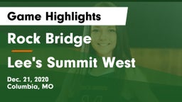 Rock Bridge  vs Lee's Summit West  Game Highlights - Dec. 21, 2020