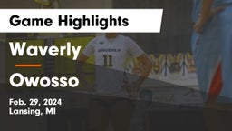 Waverly  vs Owosso  Game Highlights - Feb. 29, 2024
