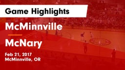 McMinnville  vs McNary  Game Highlights - Feb 21, 2017