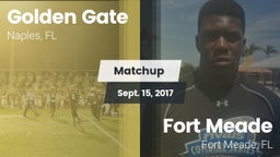 Matchup: Golden Gate High vs. Fort Meade  2017