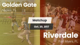 Matchup: Golden Gate High vs. Riverdale  2017