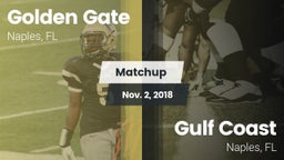 Matchup: Golden Gate High vs. Gulf Coast  2018