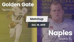 Matchup: Golden Gate High vs. Naples  2019