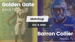 Matchup: Golden Gate High vs. Barron Collier  2020