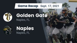 Recap: Golden Gate  vs. Naples  2021