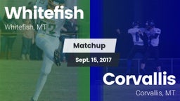 Matchup: Whitefish High vs. Corvallis  2017