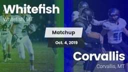 Matchup: Whitefish High vs. Corvallis  2019
