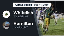 Recap: Whitefish  vs. Hamilton  2019
