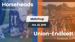 Matchup: Horseheads High vs. Union-Endicott  2016