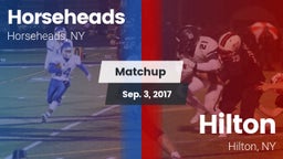 Matchup: Horseheads High vs. Hilton  2017
