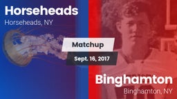 Matchup: Horseheads High vs. Binghamton  2017