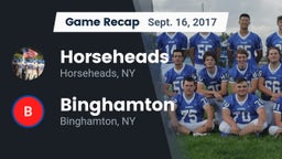 Recap: Horseheads  vs. Binghamton  2017