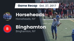 Recap: Horseheads  vs. Binghamton  2017