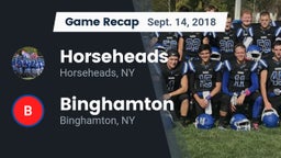 Recap: Horseheads  vs. Binghamton  2018