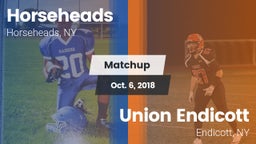 Matchup: Horseheads High vs. Union Endicott 2018