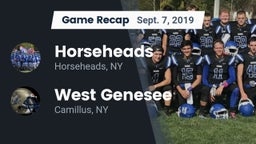 Recap: Horseheads  vs. West Genesee  2019