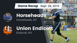 Recap: Horseheads  vs. Union Endicott 2019