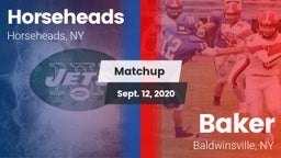 Matchup: Horseheads High vs. Baker  2020
