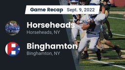 Recap: Horseheads  vs. Binghamton  2022