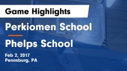 Perkiomen School vs Phelps School Game Highlights - Feb 2, 2017