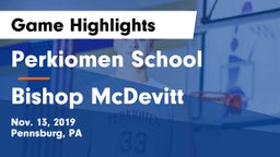 Perkiomen School vs Bishop McDevitt  Game Highlights - Nov. 13, 2019