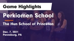 Perkiomen School vs The Hun School of Princeton Game Highlights - Dec. 7, 2021