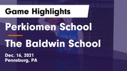 Perkiomen School vs The Baldwin School Game Highlights - Dec. 16, 2021