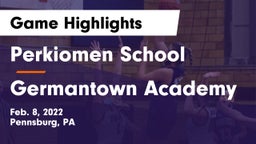 Perkiomen School vs Germantown Academy Game Highlights - Feb. 8, 2022