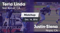 Matchup: Terra Linda High vs. Justin-Siena  2016