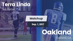 Matchup: Terra Linda High vs. Oakland  2017
