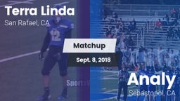 Matchup: Terra Linda High vs. Analy  2018