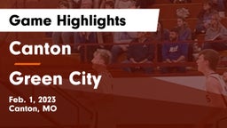 Canton  vs Green City   Game Highlights - Feb. 1, 2023