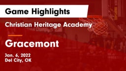 Christian Heritage Academy vs Gracemont  Game Highlights - Jan. 6, 2022