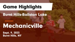 Burnt Hills-Ballston Lake  vs Mechanicville  Game Highlights - Sept. 9, 2023