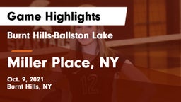 Burnt Hills-Ballston Lake  vs Miller Place, NY Game Highlights - Oct. 9, 2021
