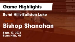Burnt Hills-Ballston Lake  vs Bishop Shanahan  Game Highlights - Sept. 17, 2022