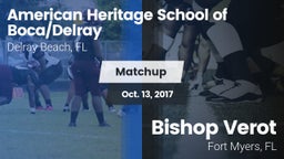 Matchup: American Heritage vs. Bishop Verot  2017