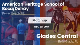 Matchup: American Heritage vs. Glades Central  2017