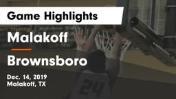 Malakoff  vs Brownsboro  Game Highlights - Dec. 14, 2019