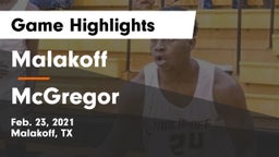 Malakoff  vs McGregor  Game Highlights - Feb. 23, 2021