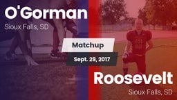 Matchup: O'Gorman  vs. Roosevelt  2017