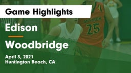 Edison  vs Woodbridge  Game Highlights - April 3, 2021